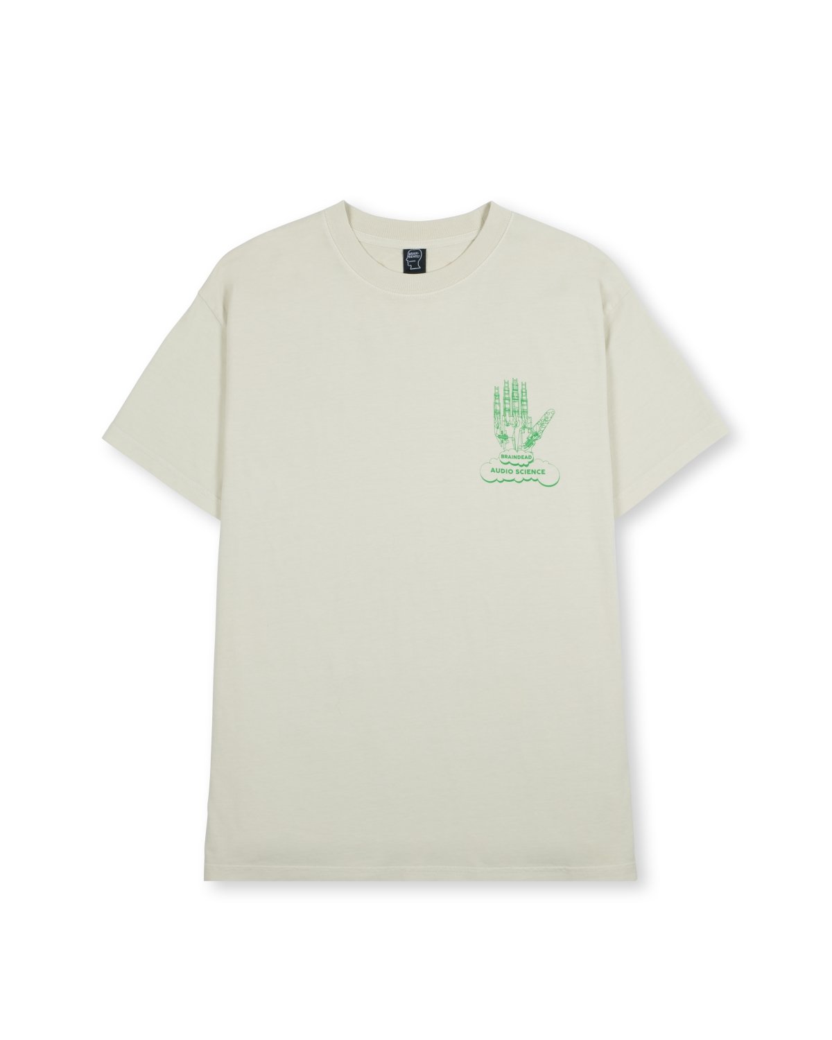 人気グリーン】brain dead トレードマーク ロゴtシャツ緑ストリート