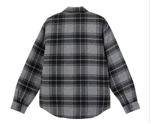 STUSSY / MAX PLAID QUILTED SHIRT