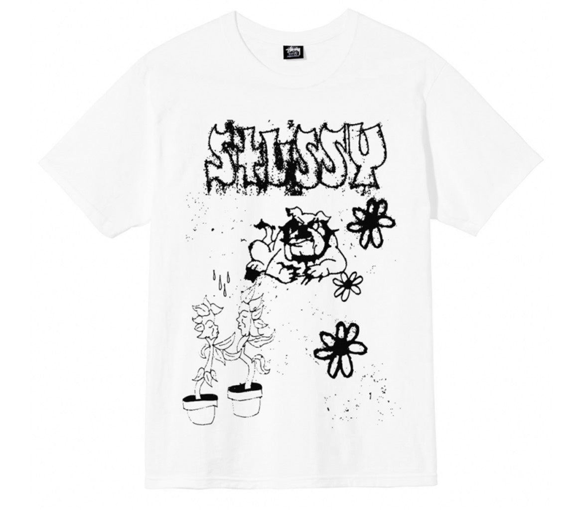 ステューシー STUSSY MEN Bad Dream Tee Tシャツ L 白-