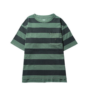 LIBERAIDERS / OVERDYED STRIPED TEE